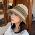 1pc 1pcs Foldable Pleated Basin Hat - Breathable Suitable for Spring\u002FAutumn, Machine Washable Suitable for Casual Wear, Parties & Outdoor Activities, Modern Street Style Collapsible Hat for Travel, Festivals, Daily Use