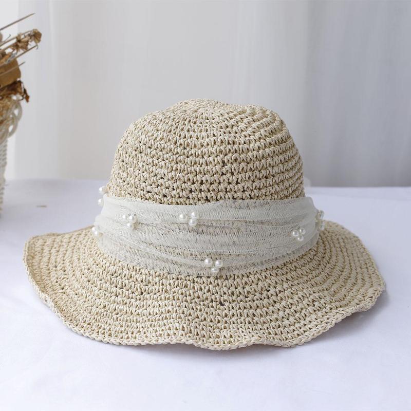 1pc Women' Straw Hat Braided Cane Fitted Breathable Wide-Brimmed Suitable for Wedding Beach Vacation, Spring Wedding Accessory, Seaside Outfits, Braided Cane Design for Special Occasions & Casual Attire