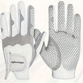 Single Left-Hand Golf Glove for Women and Men, Made of Nano Breathable Material, with Non Slip Silicone Anti-slip Particles on the Palm for Better Grip and Swing Training.high-end Classic.There Are V in Summer and Breathable in Winter.Suitable