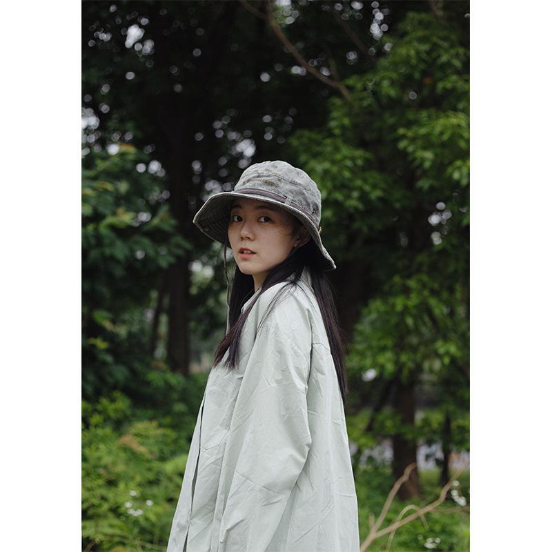 1pc Retro Style Breathable Fisherman Hat with Windproof Rope for Fitted Wear | Birthday Present | Four Seasons Use
