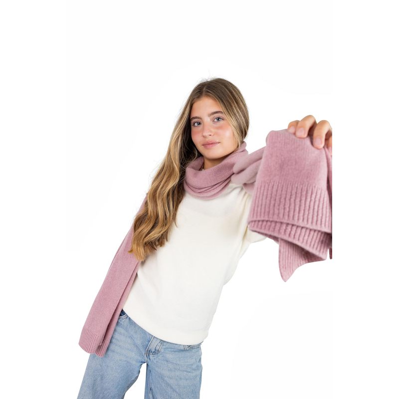Velanio Cashmere Luxury Knitted Wrap Travel Shawl Scarf, Pashmina Stole, All-Season Scarf for Women Cashmere Wool Blend