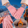Unisex Gloves, Winter Warm Touchscreen Gloves, Skin-friendly Thick Lining Design, Elastic Cuff, One Size Fits All, Suitable for Outdoor Wear, Perfect for Outdoor Leisure and as Gifts for Christmas, Halloween, Thanksgiving, and Valentine's Day